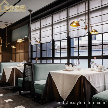 Último diseño restaurante bar night club sofá muebles